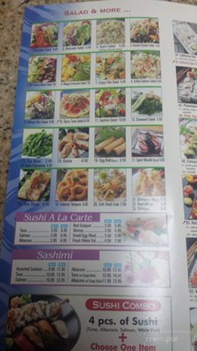 Bluefin Sushi & Teriyaki - Whittier, CA menu_pic