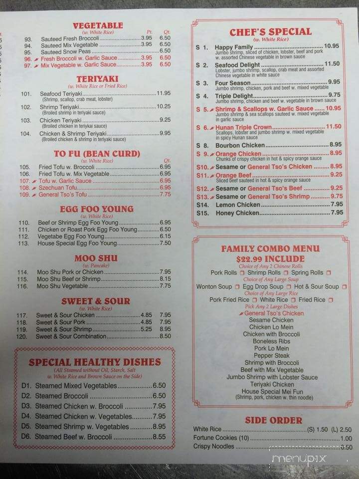 Li's Garden - Indianapolis, IN menu_pic