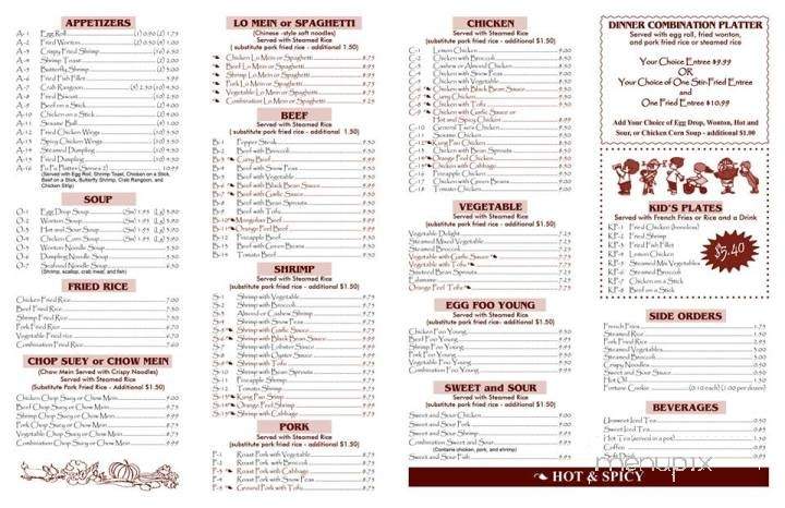 Sy's Kitchen - Hillsboro, TX menu_pic