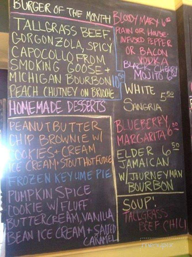 Octave Grill - Chesterton, IN menu_pic