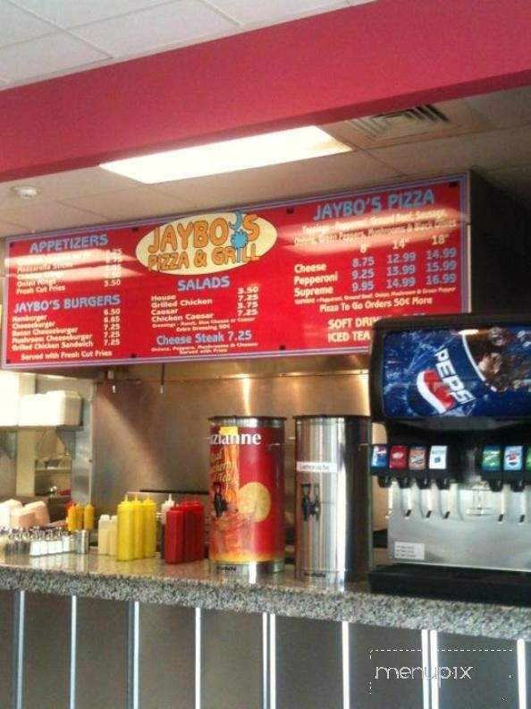 Jaybo's Pizza & Grill - Myrtle Beach, SC menu_pic
