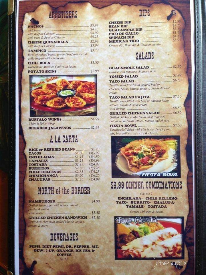 Mifinca - Norton, VA menu_pic