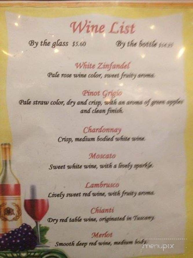 Tony's New York Pizza - Williamsport, MD menu_pic