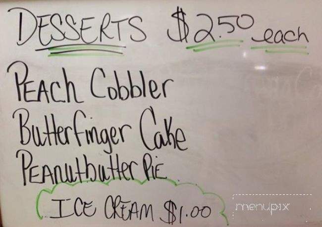 Oinkers - Clayton, GA menu_pic
