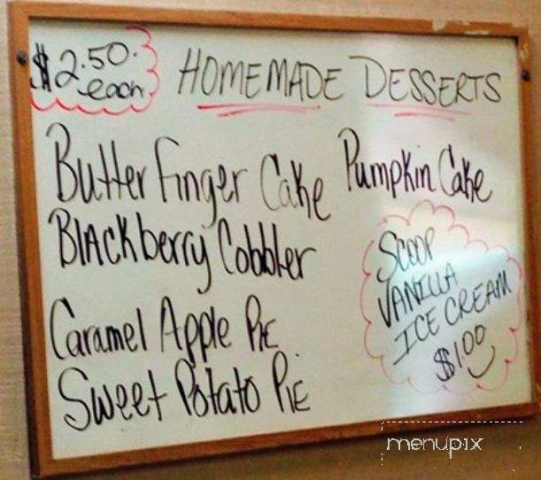 Oinkers - Clayton, GA menu_pic