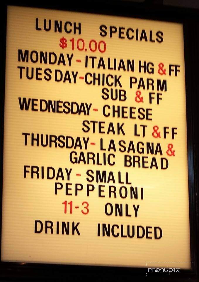 Pino's Pizza & Restaurant - Gasburg, VA menu_pic