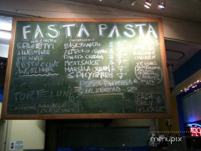 Fasta Pasta - South Lake Tahoe, CA menu_pic