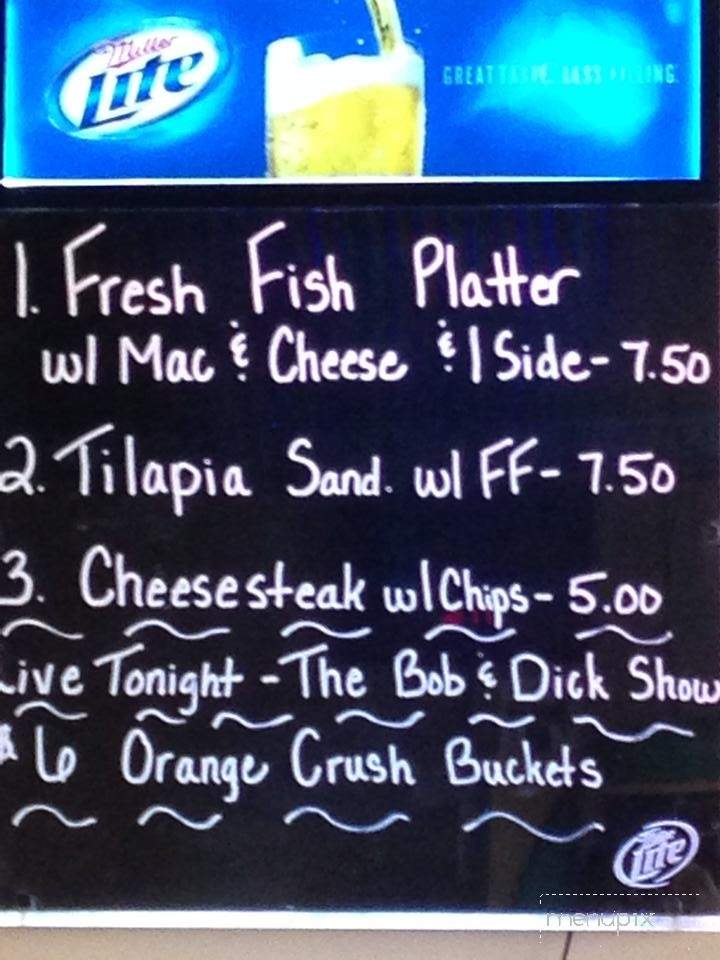 Barracuda's Seafood Pub - York, PA menu_pic