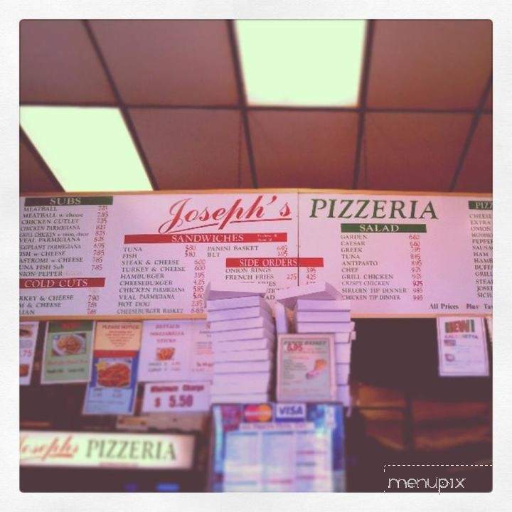 Joseph's Pizza - Hull, MA menu_pic