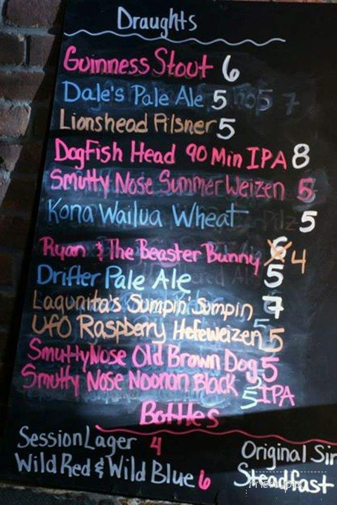 Bacchus - Troy, NY menu_pic