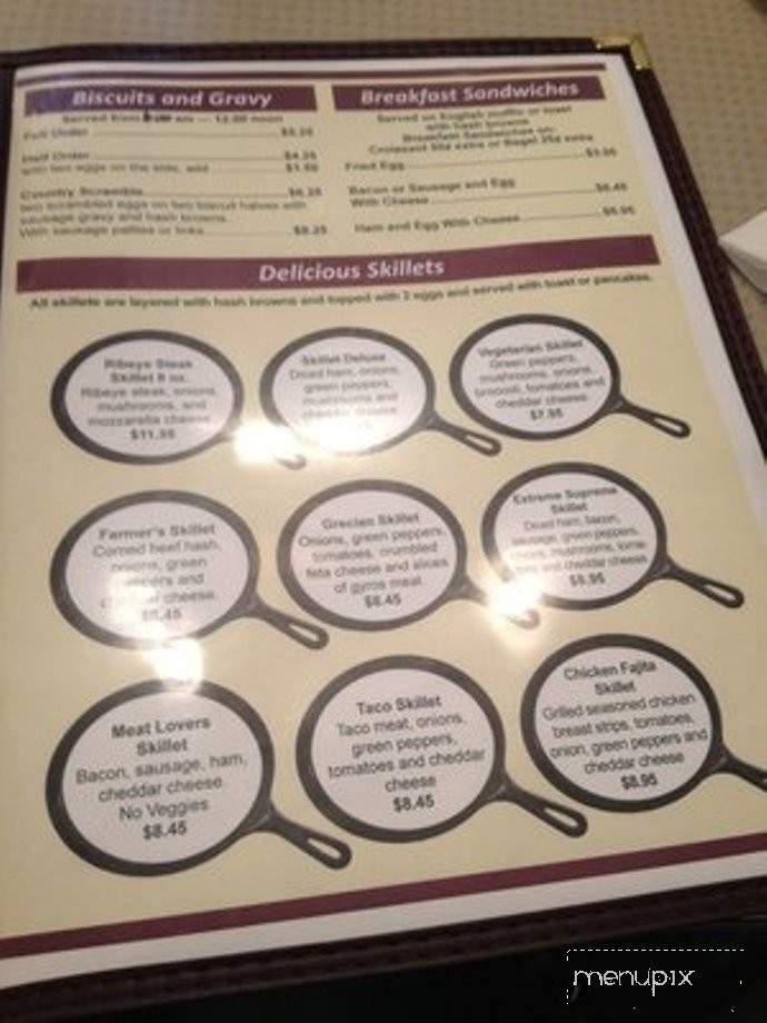 Andy's Family Restaurant - Crystal Lake, IL menu_pic