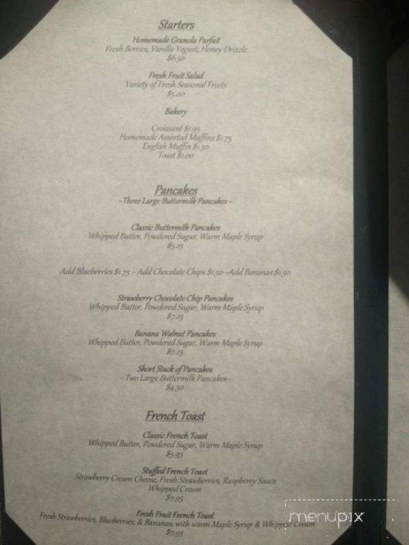Blue Peach Cafe - Manasquan, NJ menu_pic