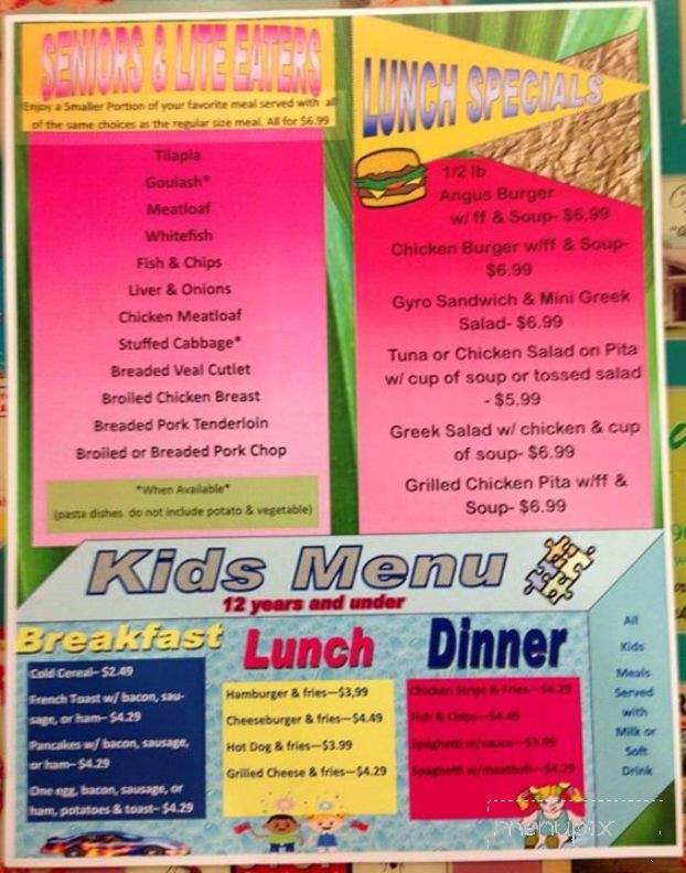 Flamingo Family Restaurant - Taylor, MI menu_pic