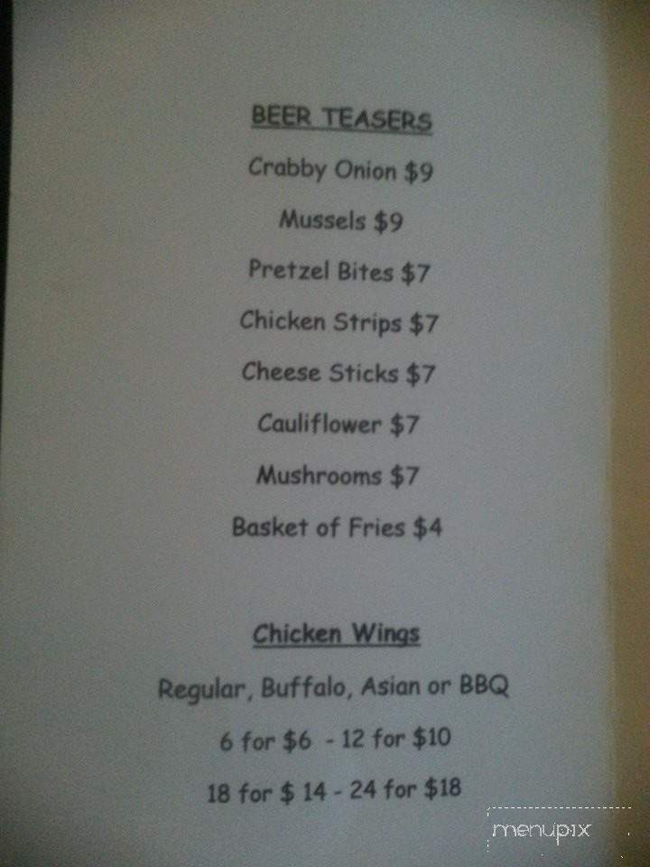 522 Pub & Grill - Manistee, MI menu_pic