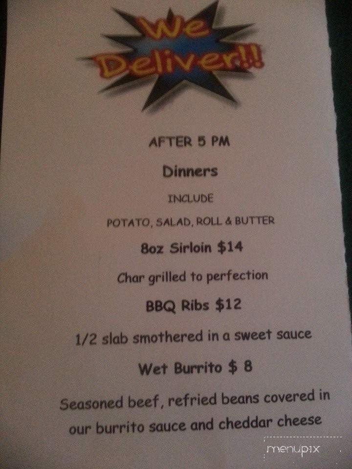 522 Pub & Grill - Manistee, MI menu_pic