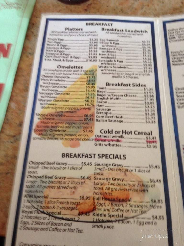Aberdeen Diner - Aberdeen, MD menu_pic