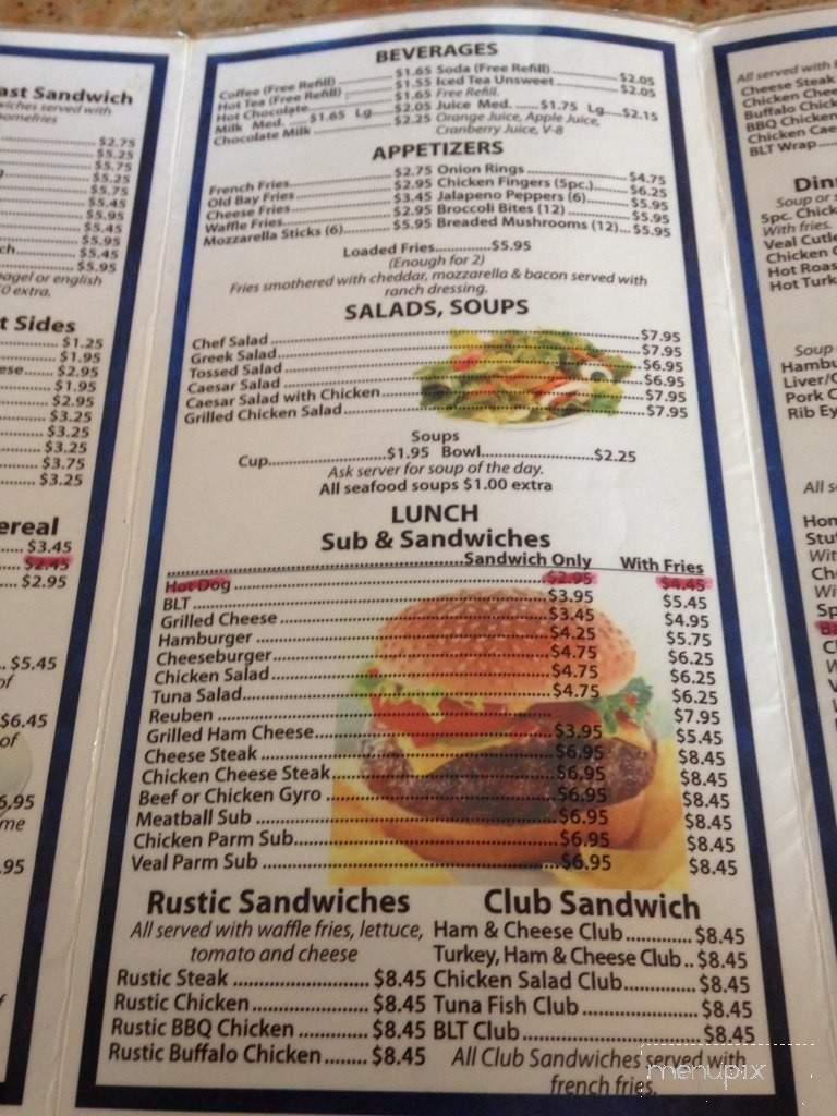 Aberdeen Diner - Aberdeen, MD menu_pic