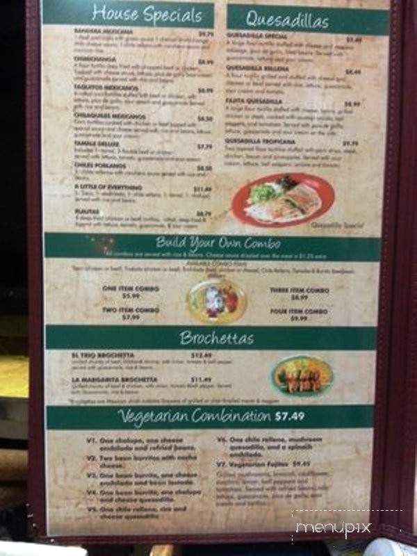 Acapulco Mexican Grill - Wahoo, NE menu_pic