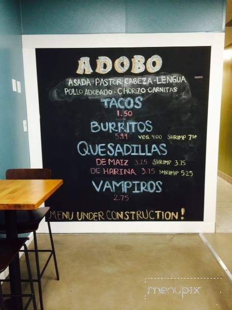 Adobo Grill - Los Angeles, CA menu_pic