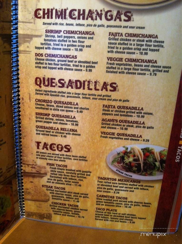 Agave-Blu - Westfield, IN menu_pic