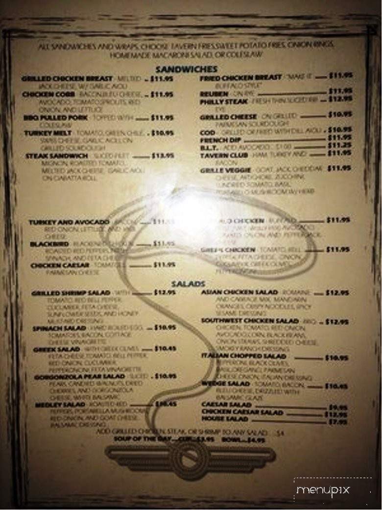 Alpine Tavern and Grill - Alpine, CA menu_pic