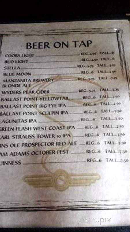 Alpine Tavern and Grill - Alpine, CA menu_pic