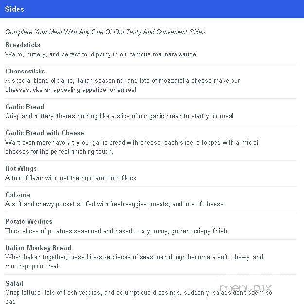 Andale Amigo Mexican Restaurant - Independence, MO menu_pic