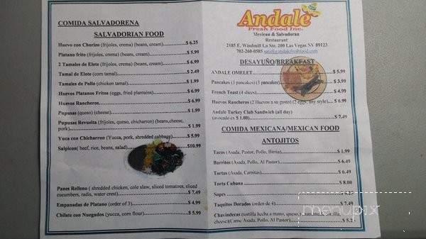 /380276767/Andale-Fresh-Food-Inc-Las-Vegas-NV - Las Vegas, NV