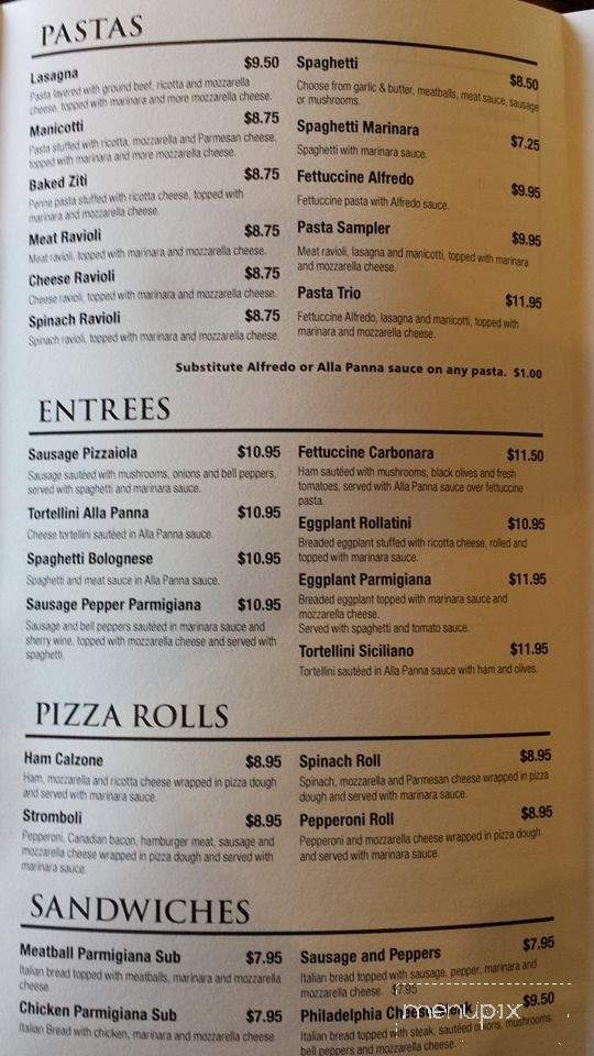 Anthony's Italian - Fort Smith, AR menu_pic