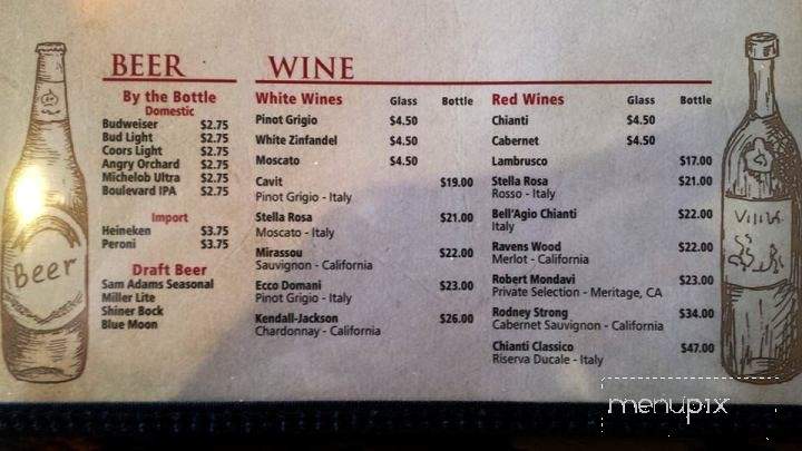 Anthony's Italian - Fort Smith, AR menu_pic