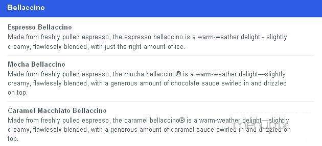 Asensio Coffee - Federal Way, WA menu_pic
