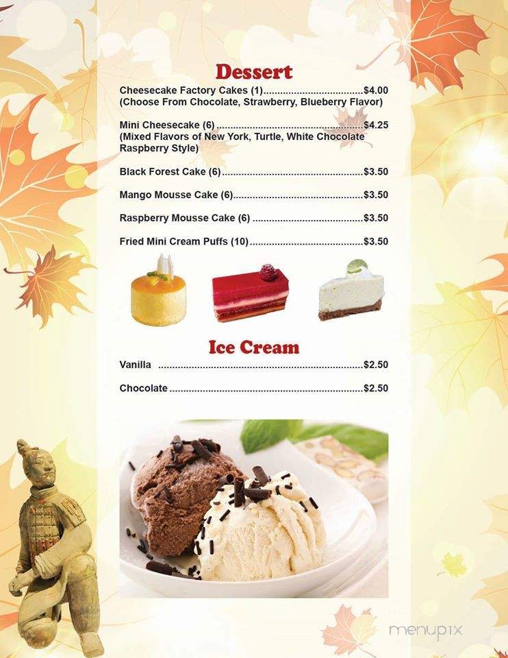 Asian Cuisine Resturant - Chesapeake, VA menu_pic