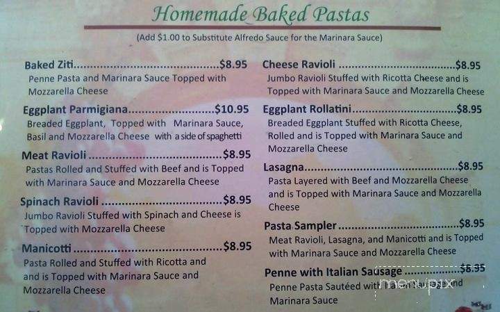 Menu Of Avanzare In Paragould Ar 72450