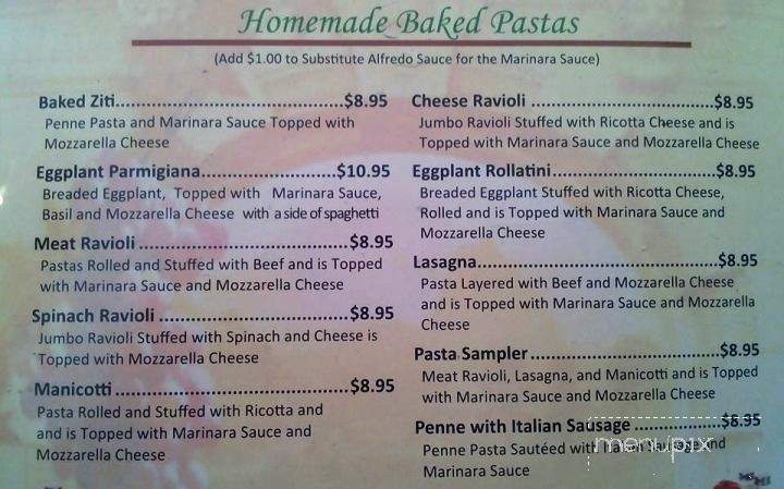 Menu Of Avanzare In Paragould Ar 72450