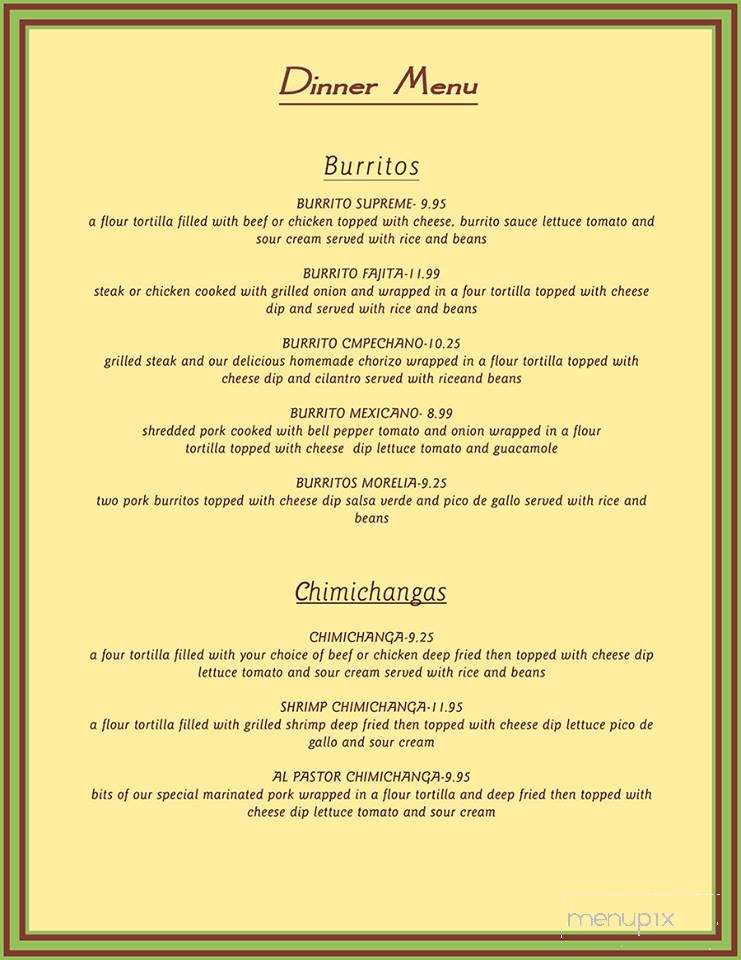 Avocados - Cincinnati, OH menu_pic