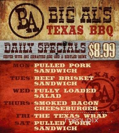 Ba Texas BBQ - Draper, UT menu_pic