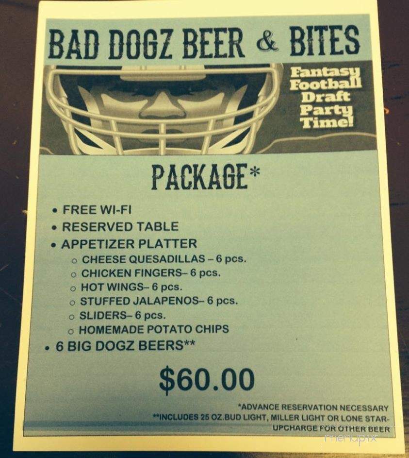 /380268887/Bad-Dogz-Beer-and-Bites-Helotes-TX - Helotes, TX