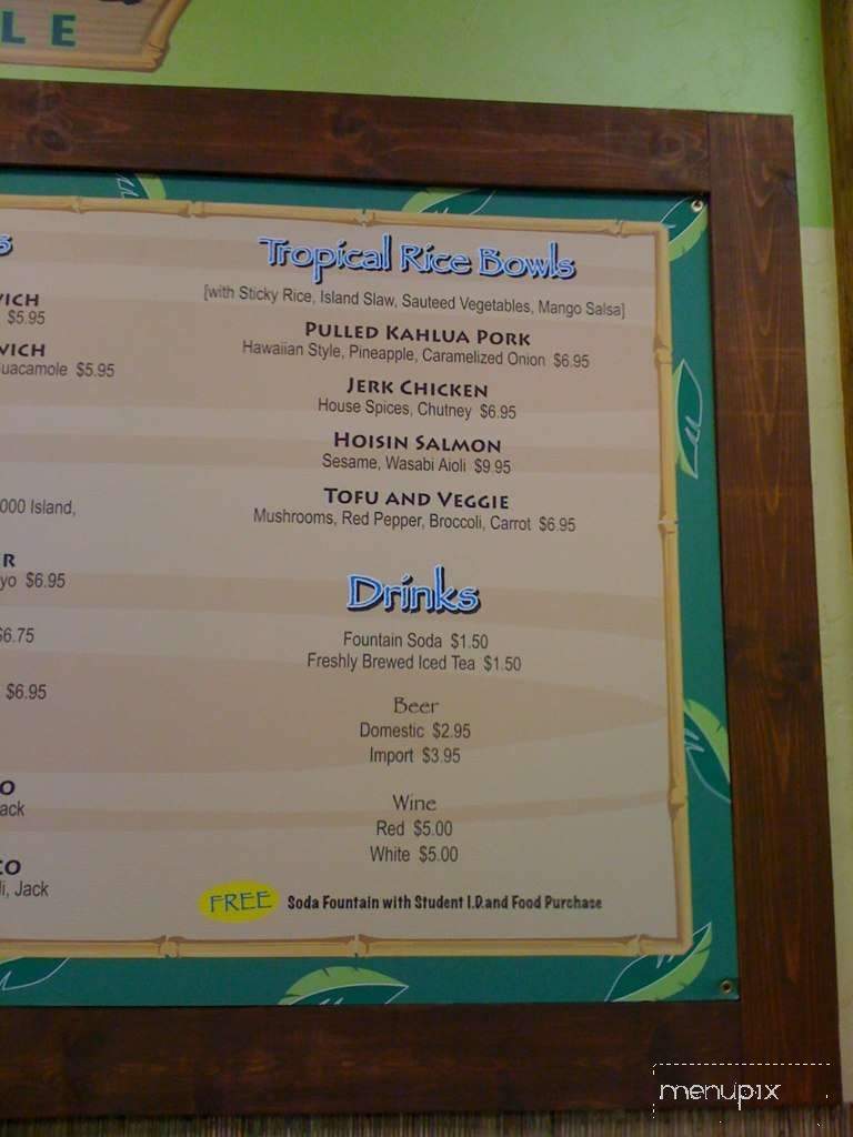 Bahama Grille - Salinas, CA menu_pic