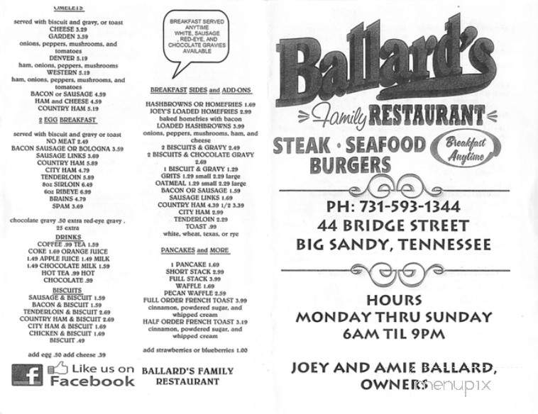 /380267293/Ballards-Family-Restaurant-Big-Sandy-TN - Big Sandy, TN