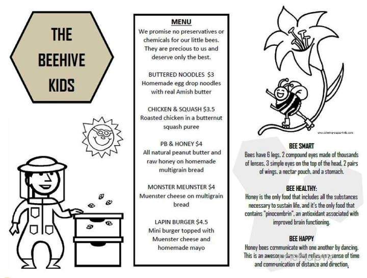 Beehive Cafe - Tiffin, OH menu_pic