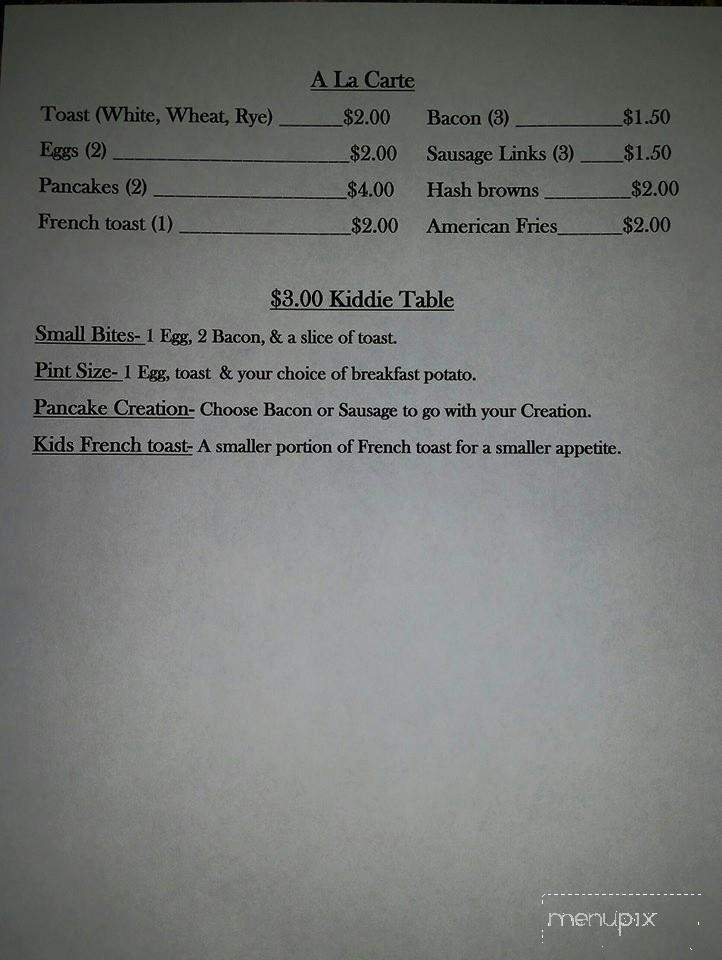 Benderz Bar and Grill - North Mankato, MN menu_pic