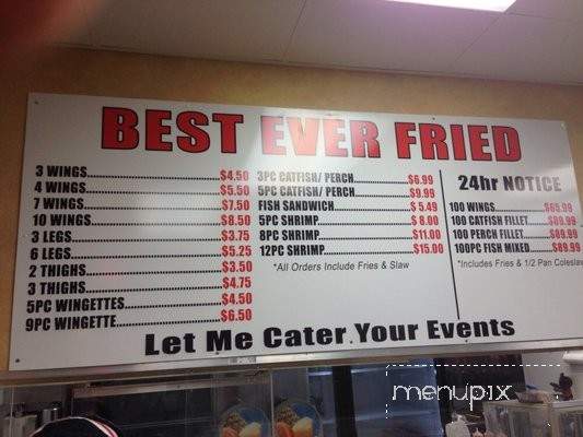 Best Ever Fried - Chicago, IL menu_pic