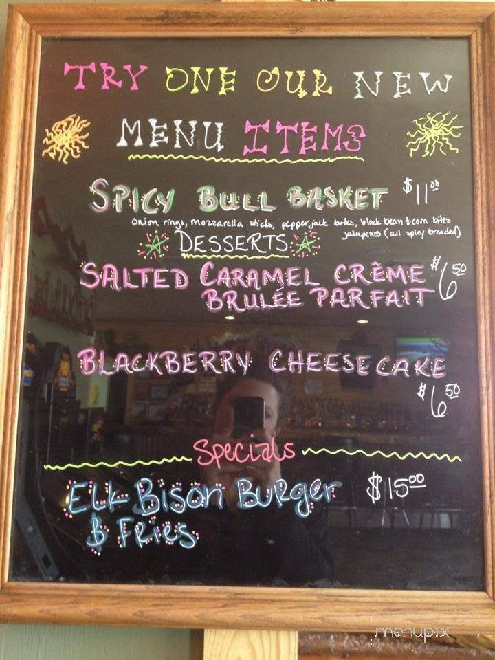 Big Bull Bar & Grill - Townsend, MT menu_pic