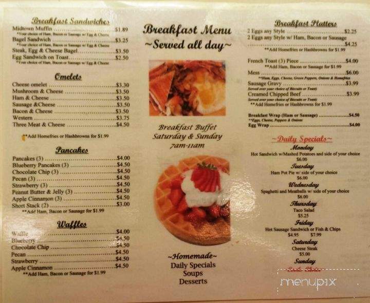 Big Will's Chill 'n' Grill - Huntingdon, PA menu_pic