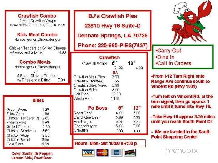 /380261056/BJs-Crawfish-Pies-Denham-Springs-LA - Denham Springs, LA