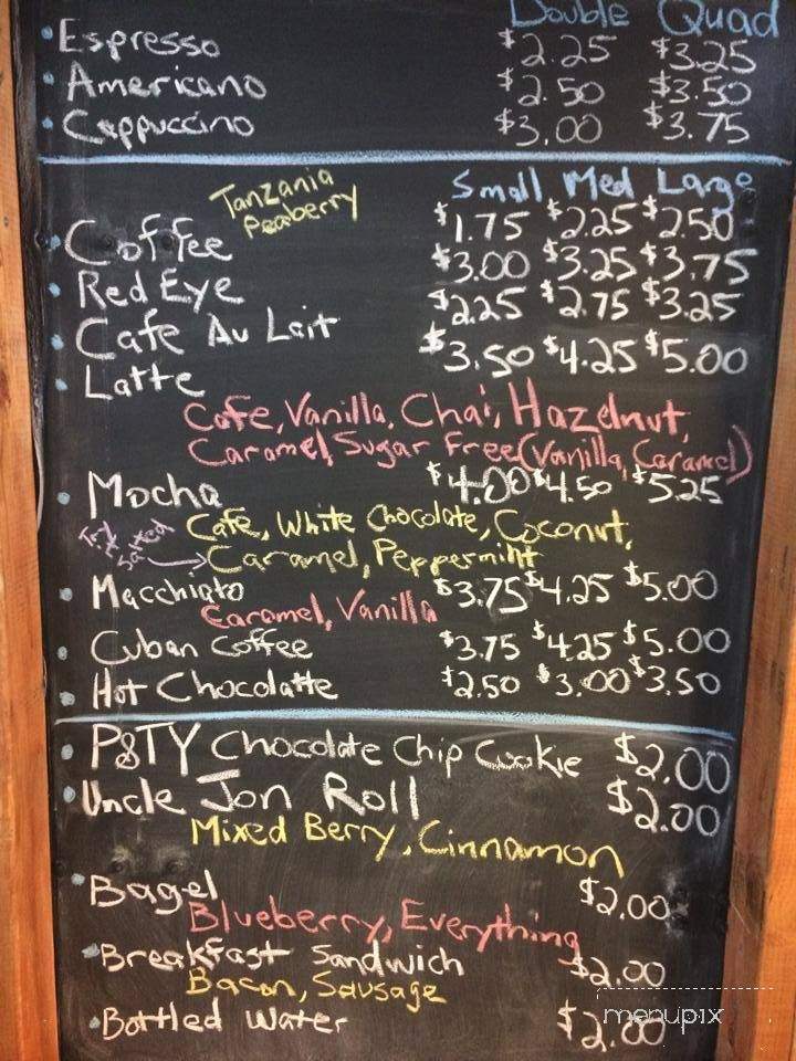 Black Beard Espresso Company - Louisville, KY menu_pic