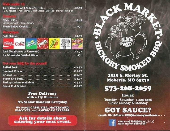 /380273857/Black-Market-BBQ-Menu-Moberly-MO - Moberly, MO