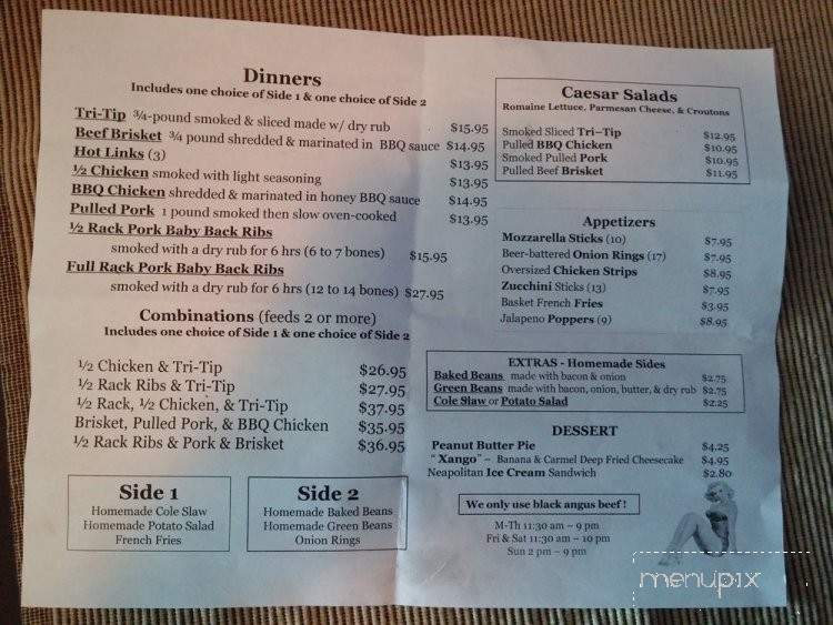 Blondies BBQ - San Diego, CA menu_pic