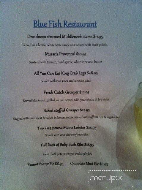 Blue Fish - Royal Palm Beach, FL menu_pic