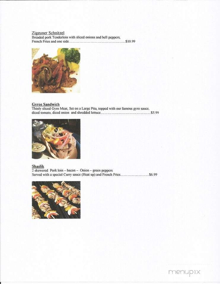 Blue Holler Cafe - Mammoth Cave, KY menu_pic